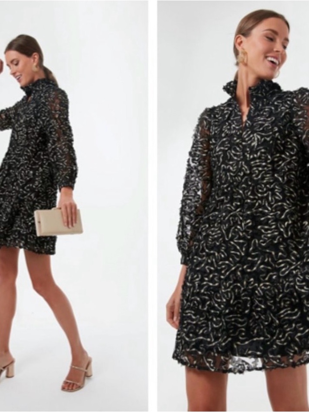 Tuckernuck Palmerston Nightly Organza Dress Sz Med
